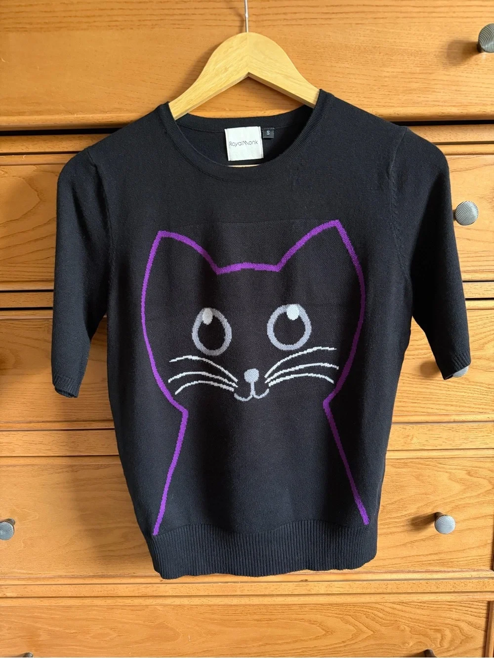 Royal Monk black cat